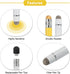 MECCANIXITY 4pcs Stylus Pens for Touch Screens, Dual Tips Capacitive Stylus, Universal Tablet Pen with Sensitivity