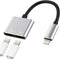 zoyuzan Double Lightning Adapter - 4 in 1 Function, Sync Over iTunes, Superior Charging Speed for Apple Devices