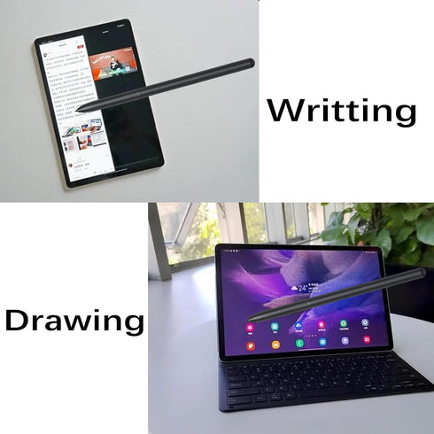 2 Pack Mystic Black Galaxy Tab S7 FE S Pen - Replacement Stylus for Samsung Galaxy Tab S7 Models