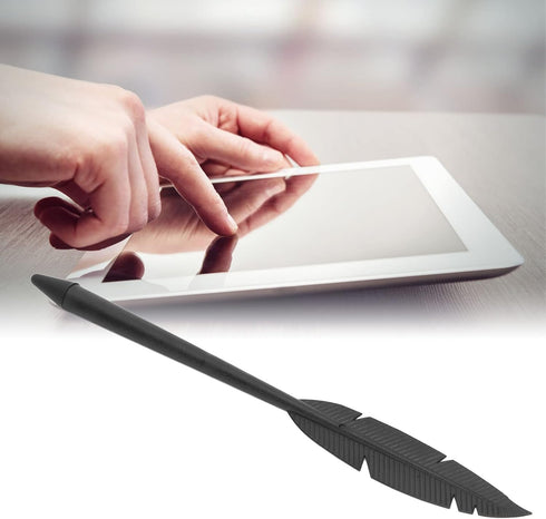 Capacitive Stylus Universal Mobile Phone Touch Pen, Portable Retro Feather Shape Stylus Pens for Touch Screens (#1)