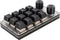 VBESTLIFE Customized Knobs, Red Switch Macro Keyboard Plug and Play USB Keypad, Improve Work Efficiency (12 Keys with 2
