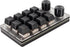 VBESTLIFE Customized Knobs, Red Switch Macro Keyboard Plug and Play USB Keypad, Improve Work Efficiency (12 Keys with 2