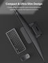 Wireless Keyboard and Mouse for Mac, 2.4G/Bluetooth Combo Ultra Slim Compact 78 Keys Rechargeable Low Profile Set