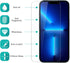 iPhone 14 Screen Protector Tempered Glass (3 Pack) with Easy Installation Frame.