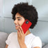 Miracase iPhone 12/12 Pro Case - Liquid Silicone Gel Rubber Shockproof Full Body Protection, Red
