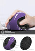 Ergonomic Vertical Mouse, Wireless 2.4G Rechargeable Optical Mouse with Adjustable DPI for Small Hands
