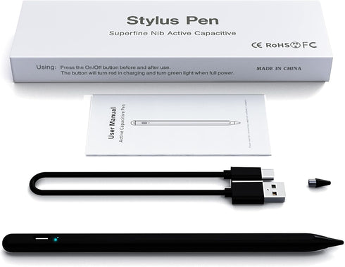 DRYMOKINI A9+ Stylus Pen for Touchscreen, Compatible with iPhone/iPad/Samsung Galaxy Tab & Android & iOS Phones