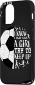 iPhone 13 Cute Soccer Phone Cases Funny Soccer Gifts For Teen Girls Case