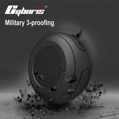 Portable Bluetooth Speakers, IPX7 Waterproof Wireless Small Shower Speaker, Hands-Free Calling, Bluetooth 5.3