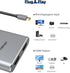 Fairikabe Mini DisplayPort to Dual HDMI Adapter, 4K@60Hz, MST, SST, for Laptop, PC, Monitor, Projector and More