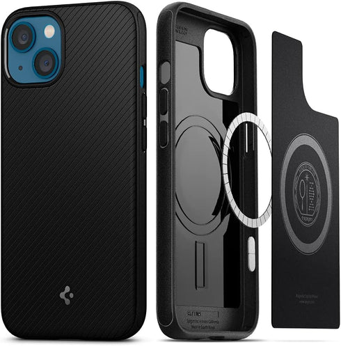 Spigen Mag Armor (MagFit) Compatible with MagSafe Designed for iPhone 13 Mini Case