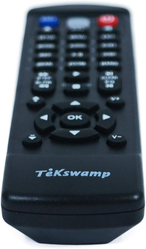 Tekswamp DVB712 Cassette Replacement Remote Control for Zenith DVD Recorder/Video Recorder