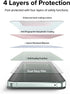 Samsung Galaxy Z Flip 5 Screen Protector - Ringke Dual Easy Film, 4-Layer Protection, HD Clear, Self-Healing, 2 Pack.