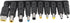 Universal 10Pcs DC 5.5x2.1mm Connectors Plug Kit, Laptop Notebook Input DC Plug Set, Female Adapter Base