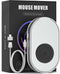 Mouse Jiggler, Undetectable Mouse Mover Device with USB Cable and USB C Adapter, Keep PC Screen Active