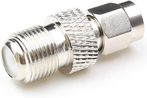 SMA Male to F Female Connector, SMA to F Type Coax Adapter, 2 Packs