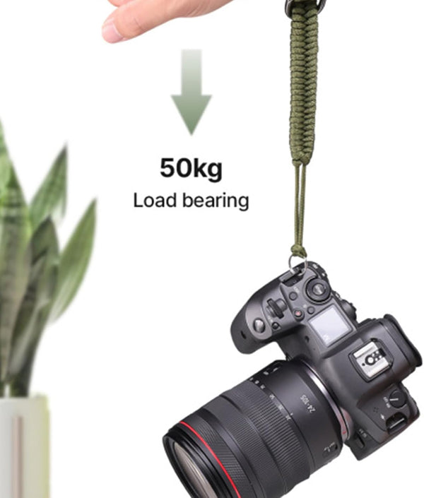 Tsophreniq Quick Release Camera Hand Strap Adjustable Nylon Paracord Braid Hand Slings for Dslr Mirrorless Camera