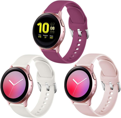 Lerobo Compatible with Samsung Galaxy Active 2 Watch Bands, 44mm 40mm, Active Bands, Galaxy Watch 3 41mm Bands, 20mm