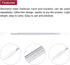 MECCANIXITY Metal Spudger Mini Crowbar Flat Head Stainless Steel Pry Bar Opening Tools for Mobile Phone Disassembly