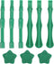MECCANIXITY 9pcs Universal Plastic Spudger Crowbar Pry Bar Opening Repair Tools for Cellphone Mobile Phone Tablet