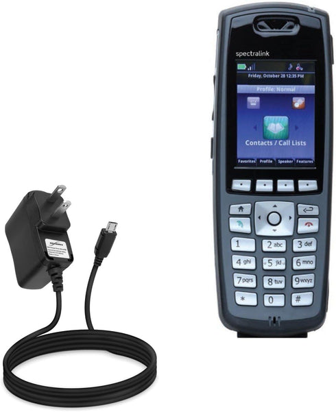 BoxWave Charger - Wall Charger Direct (5W) Compatible with SpectraLink 8440, Wall Plug Charger