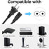 Meliya 2 4.9ft, 18 125V, 10 Prong TV Power Cord Compatible with Samsung, LG, TCL, Sony, Apple, Smart Roku, Vizio