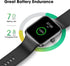 Smart Watch Fitness Tracker, 44mm Waterproof with Heart Rate, SpO2, Sleep Monitor - Compatible with iOS Android Phones