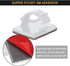 3M Cable Clips Self Adhesive Cord Organizer, Wire Holder Clamp Management for Desk, Car, Wall, 50pcs