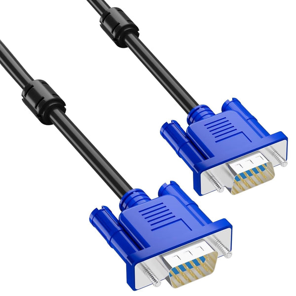 HYANGQU 6ft (1.8m) VGA Monitor Cable - Male - to - Male, Video