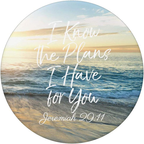 PopSockets Swappable PopGrip - I Know The Plans I Have For You Christian Woman Bible Verse