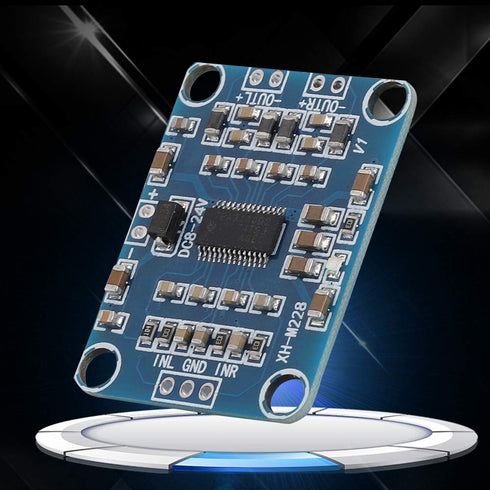 Mini Digital Amplifier Board, 15W+15W 2.0 Dual Channel Audio Amplifier Board TPA3110 for DIY Speaker Sound System