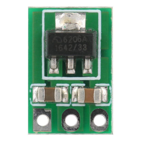 Ultra-Light Ultra-Thin Voltage Converter, DC 3.5-5V to 3.3V DC-DC Step Down Buck Regulator Module