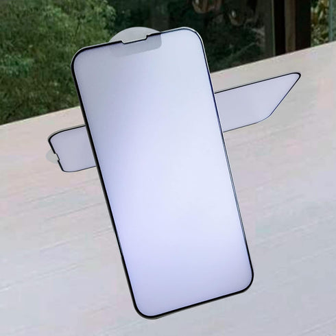 2 Pack Matte Anti Blue Light Screen Protector for iPhone 13 Pro Max/iPhone 14 Plus, Scratch Resistant, Eye Protection,