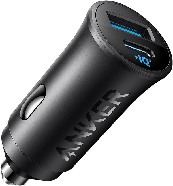 Anker USB-C Car Charger, 30W 2-Port Type-C Adapter, iPhone Car Charger with PowerIQ 3.0 for iPhone 15/14/13/12 Series