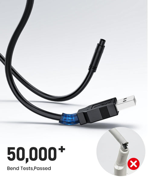 8Pin 5B 5B AUTO-VOX USB Boost Cable for Wireless Backup Camera with Display Power Connector for Solar and Solar Pro