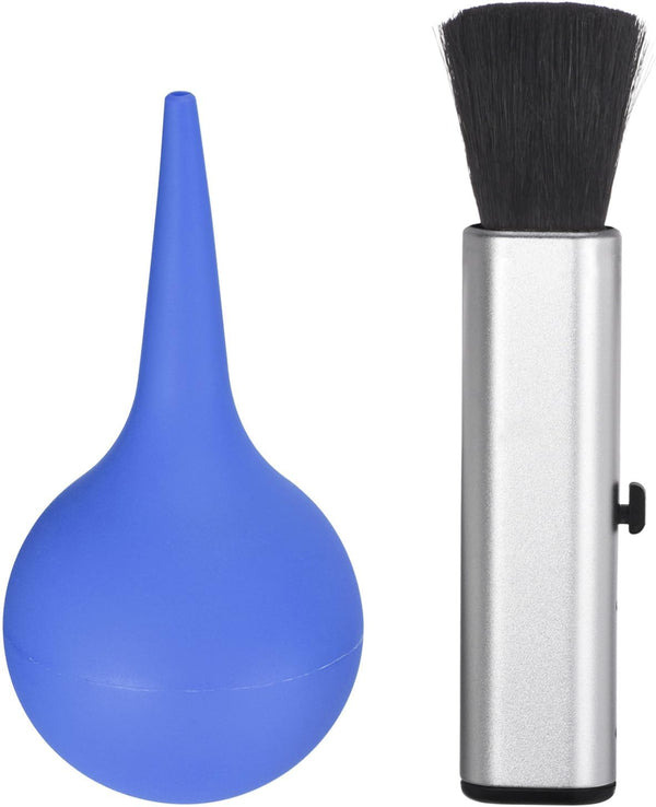 MECCANIXITY Dust Ball Air Blower Kit for Camera Lens, Keyboard, PCB Board, Computer, Plants, 90ml Blue Cleaning Pump