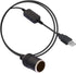 Apoi USB A Male to 12V Car Cigarette Lighter Socket - Female Step Up Cable Inverter (1.96FT/0.6M)