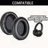 Replacement Ear Pad Cushions for Sony WH-XB910N Wireless Bluetooth Noise Cancelling Headphones (Black)