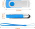 MECHEER 1GB 10 Pack, Bulk USB Flash Drive Thumb Drives Portable USB Storage Flash Drive Memory Stick Jump Drives Office