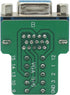 HDB15 3+6 HDMI Female to VGA Female D-SUB 15 Pin Terminal Connector, DB15 Adapter with Case