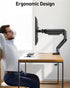 MOUNT PRO 13 32 inch 4.4 22lbs Clamp/Grommet 75/100mm Single Monitor Arm Desk Mount Fits to Computer Screens, Holds