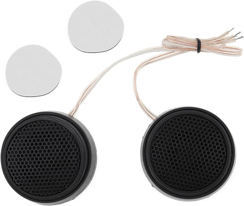 Car Tweeters, 2pcs Universal 1000W Dome Tweeter Sound Speakers for Auto Music Stereo