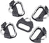 Acouto Lug Ring Camera Strap Triangle Split Ring Alloy Hook, 5pcs Camera Shoulder Strap Adapters for Round Eyelet