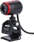 360 USB Camera, USB2.0 16MP HD Webcam with MIC and Optical Lens for Laptops and Desktop Computers