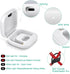 Powerbeats Pro Charging Case Replacement with Bluetooth Pairing Sync Button & 700mAh Battery (White) - No Earbuds