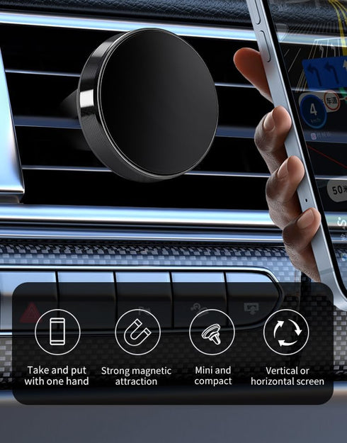 PULCHRIA car2 Packs Car4 Magnetic Phone Holder for Strong Magnetphone holders for your car phone holder Mount for Metal