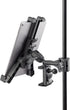 On-Stage TCM1500 Tablet/Smartphone Holder, Clamp Mount, Nonslip Padding, Adjustable Angle for Tablets and Smartphones