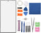 Front Outer Glass Screen Replacement Kit for Galaxy S23 Ultra, Phone Screen Assembly with Repair Tools