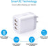USB Wall Charger, Hootek 2Pack Wall Plug 3-Port USB Charging Station 3.1A Power Adapter Multi Port Quick Charger Block Cube for iPhone 15 14 13 12 11 Pro XS MAX 8 Plus,iPad,Samsung Galaxy S23 S22 S21