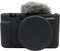 Camera Case for Sony ZV-1 ZV1 Vlog Camera, Soft Silicone Protective Cover with Removable Lens Cover